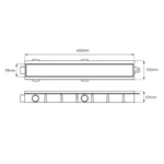 Desagüe Lineal Encastrable 60cm Ideal - Imagen 4