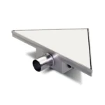 Desagüe Triangular Ceramic Inox Aqua 25cm Atrim